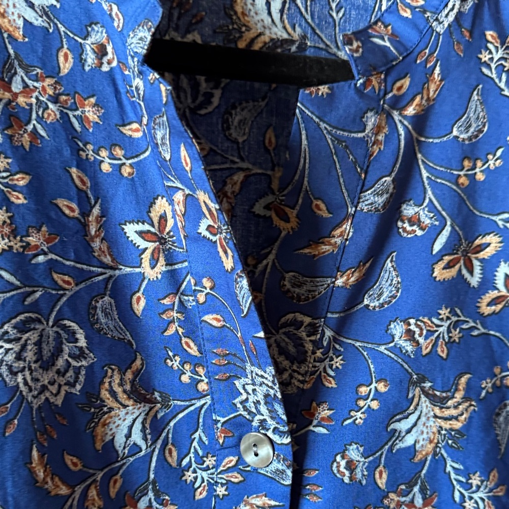 J.Jill wearever collection -Pima cotton blend -made in India-Cottagecore - Picture 6 of 10